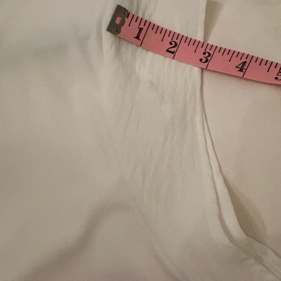 Calvin Klein Modern Essentials White Sleeveless V-Neck Top Size XL NWT - Picture 9 of 9